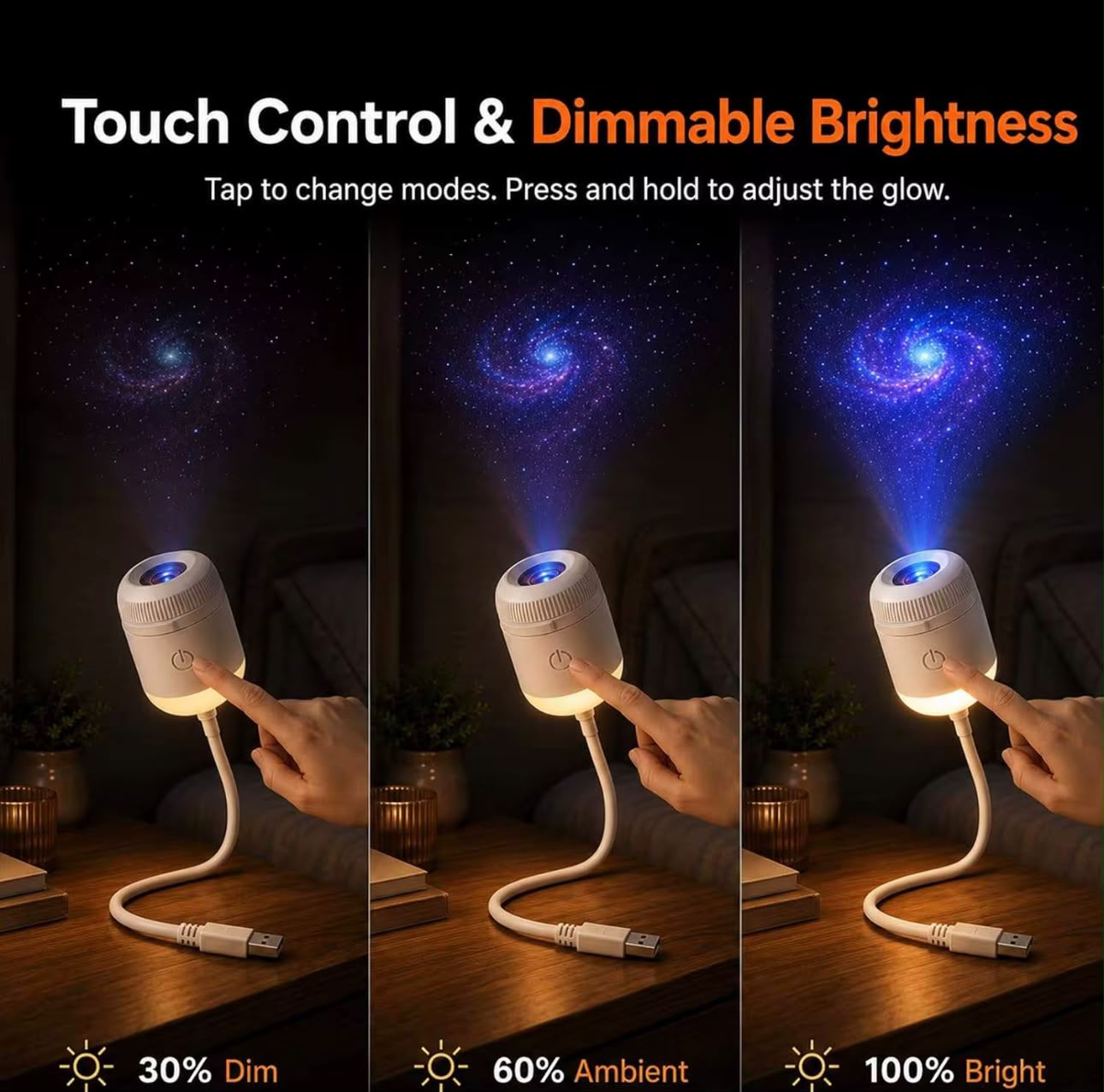 Galaxy Projector Night Light