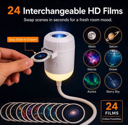 Galaxy Projector Night Light